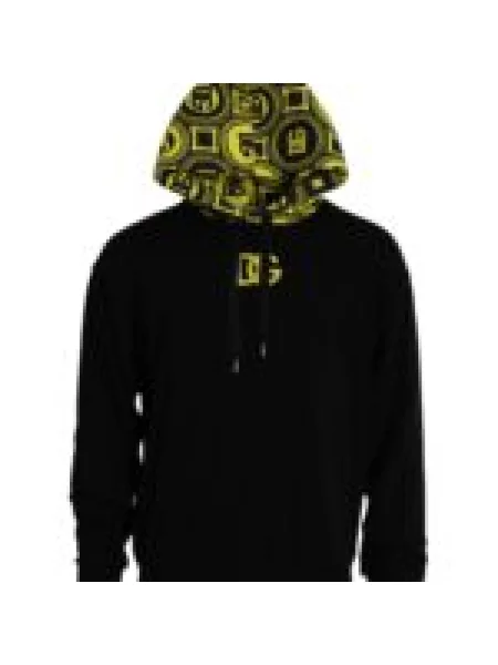 Bluza z kapturem Dolce And Gabbana z kapturem czarna