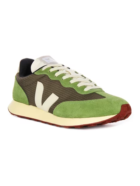 Sneakersy Veja zamszowe zielone