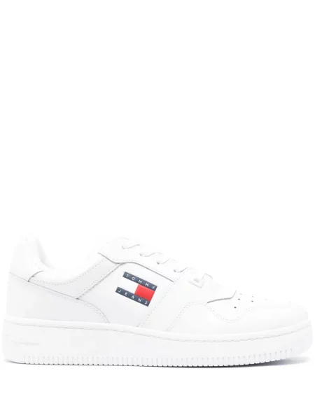 Sneakerși Tommy Jeans alb
