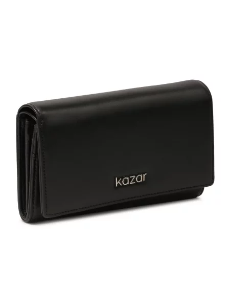 Portfel Kazar skórzany czarny