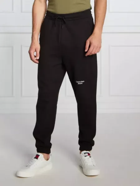CALVIN KLEIN JEANS Pantaloni de trening negru