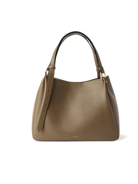 Shopperka Furla szara