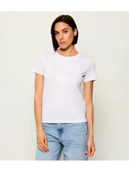GUESS Tricou alb
