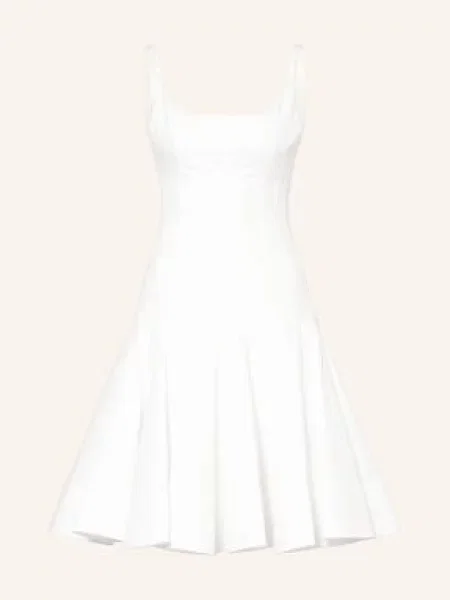 Jacquemus Sukienka La Mini Robe Agave weiss biała