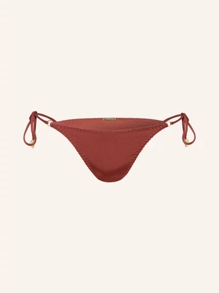 Watercult Trojúhelníkové Bikinové Kalhotky Crafted Essentials tmavě červená