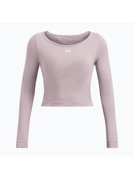 Bezešvé tričko Under Armour bílé
