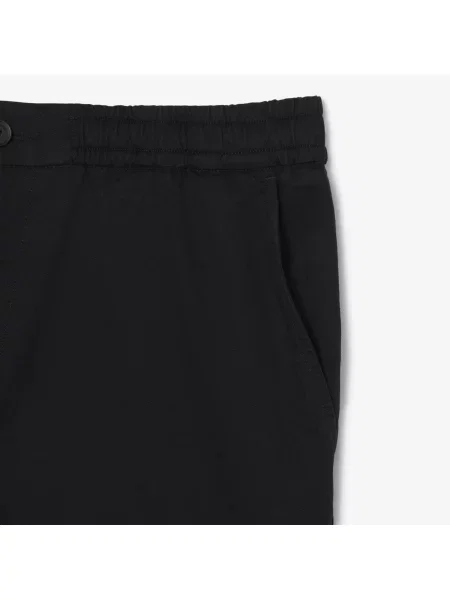 Lacoste Szorty Z Bawełny Stretch Regular Fit brązowy