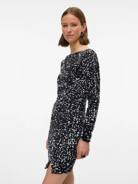 VERO MODA Rochie de cocktail VMBella' negru