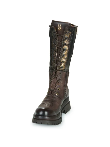 Čipkované tenisky Airstep / A.s.98 hnedá
