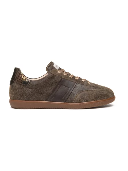 Sneakersy Nerogiardini brązowe
