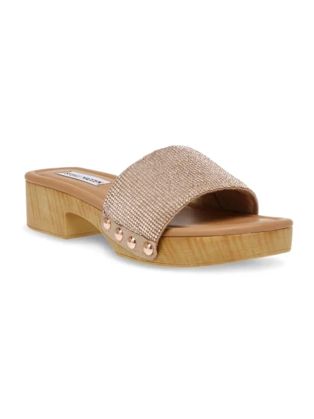 Klapki Steve Madden żółte