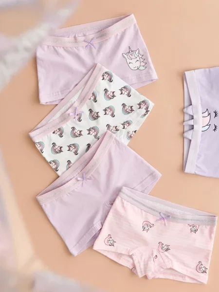 Sinsay boxerky s motivem jednorožců 5 pack vícebarevná