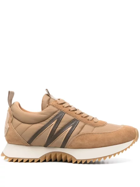 Sneakerși Moncler maro