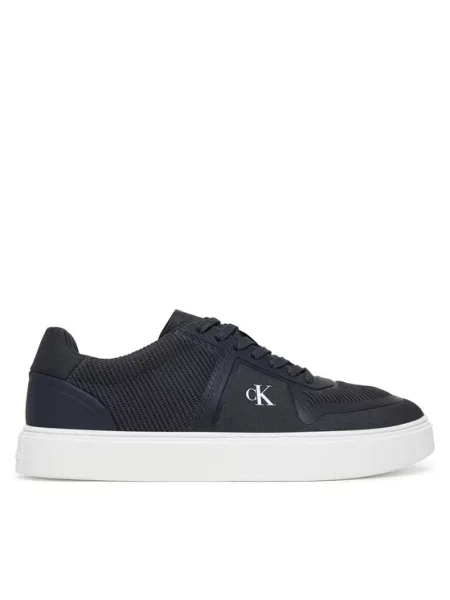 Calvin Klein Superge Classic Cups Laceup Knit črna