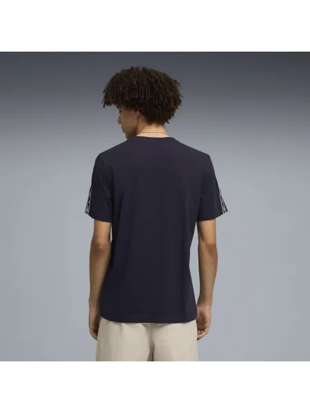 PUMA koszulka Essentials Tape Odzież S niebieski