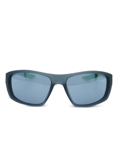 Ochelari de soare Nike cu cordon din jerseu cu imprimeu abstract gri