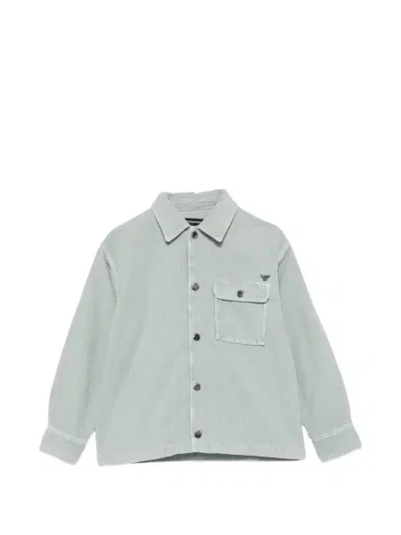 Kurtka dziecięca Emporio Armani zielona