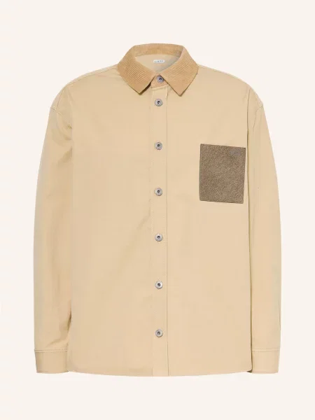 Loewe Płaszcz Wierzchni beige beżowy