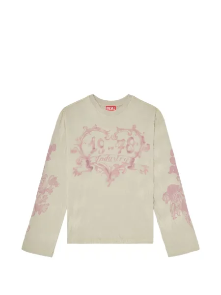 Lung tricou Diesel cu imagine