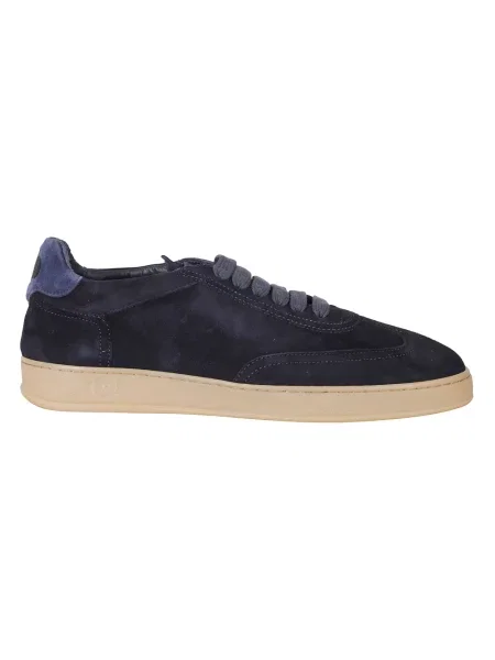 Sneakersy Soldini skórzane niebieskie