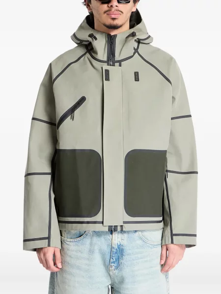 Rochie mini Nike cu șireturi din dantelă cu glugă roz