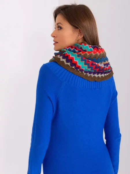 Fular Fashionhunters tricotate maro