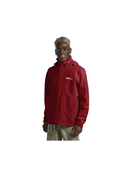 Geacă Jack Wolfskin roșu