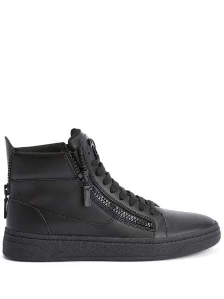 Sneakerși Giuseppe Zanotti din piele negru