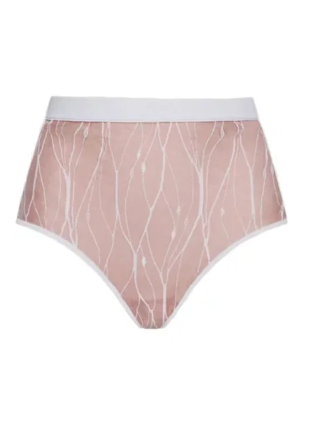 Chiloți Undress Code din dantelă alb