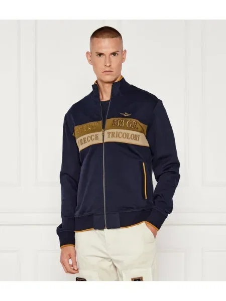 Aeronautica Militare Pulóver kék