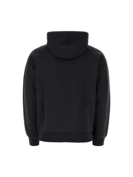 Bluza z kapturem Carhartt Wip z kapturem z nadrukiem czarna