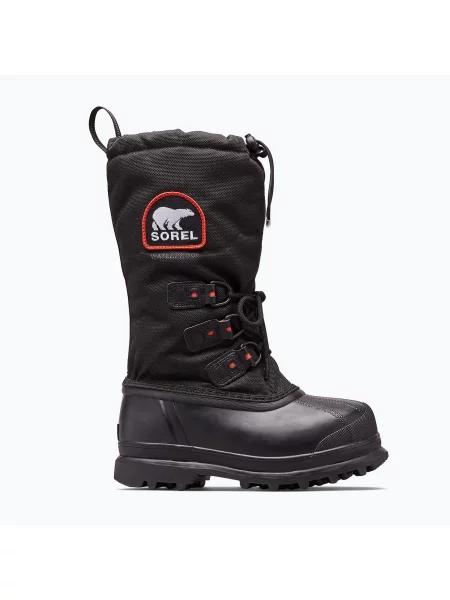 Śniegowce Sorel Glacier XT black/red quar czarne