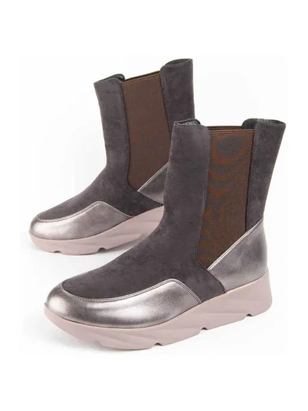 Pantofi Montevita gri
