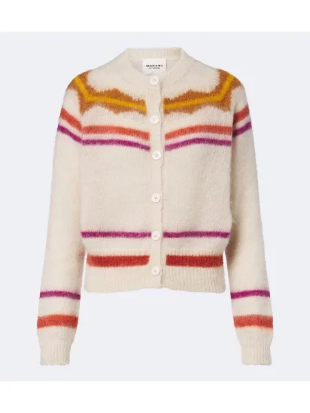 Cardigan Marant Etoile de lână alb