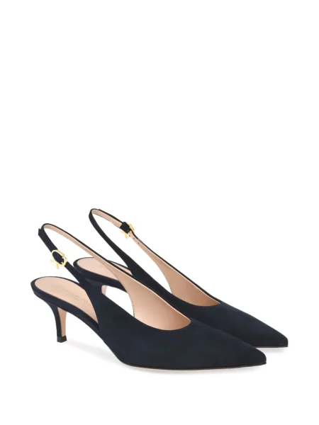 Pantofi cu toc Gianvito Rossi albastru