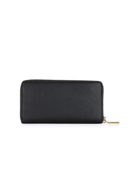 Portfel Love Moschino z logo czarny