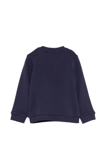 Bluza nierozpinana dziecięca Moschino niebieska