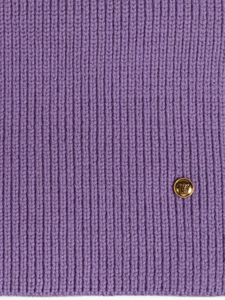 Fular Versace de lână violet