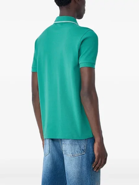 Tricou polo Fred Perry cu broderie verde