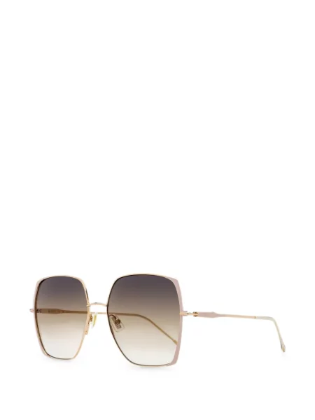Ochelari de soare Boss cu imprimeu geometric roz