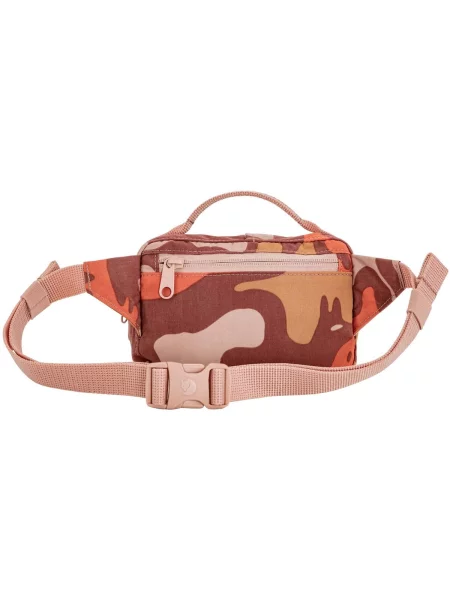 Ľadvinka Fjällräven Kanken Graphics Hip Pack chalk rose/hidden animals oranžová