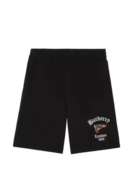 Pantaloni scurți Burberry negru