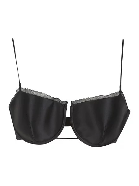 Jedwabny top Givenchy czarny