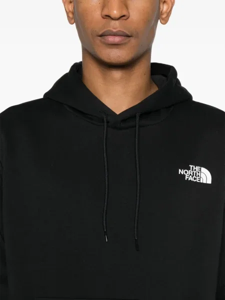 Суичър с качулка The North Face черно