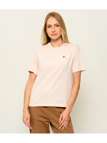 Lacoste Tricou | Relaxed fit roz