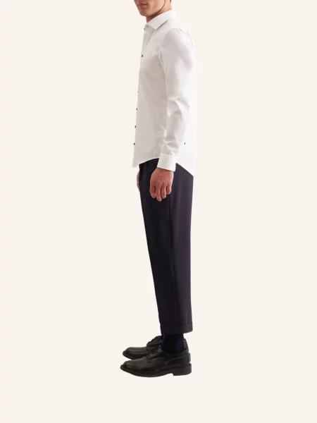 Seidensticker Koszula Biznesowa O Kroju X-Slim Fit weiss biała