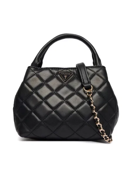 Guess Geantă Juliet Mini negru