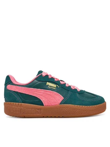 Кроссовки Puma зеленые