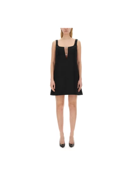 Sukienka mini Nina Ricci w kształcie litery A czarna