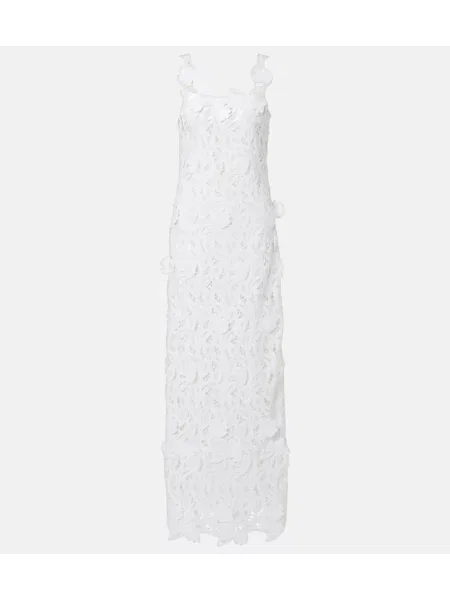 Rochie Simkhai cu broderie alb